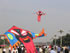 Beijing: Kites are flown for fun and in this case they are on sale...